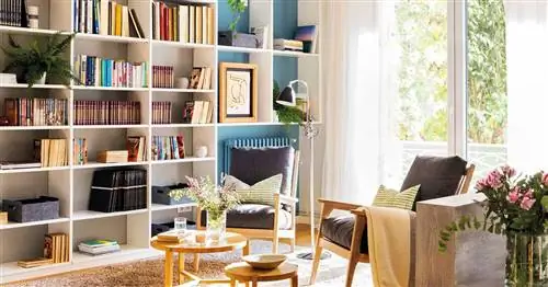 ОСТАНОВИТЬ источники беспорядка в гостиной: как держать под контролем журнальный столик и книжный шкаф