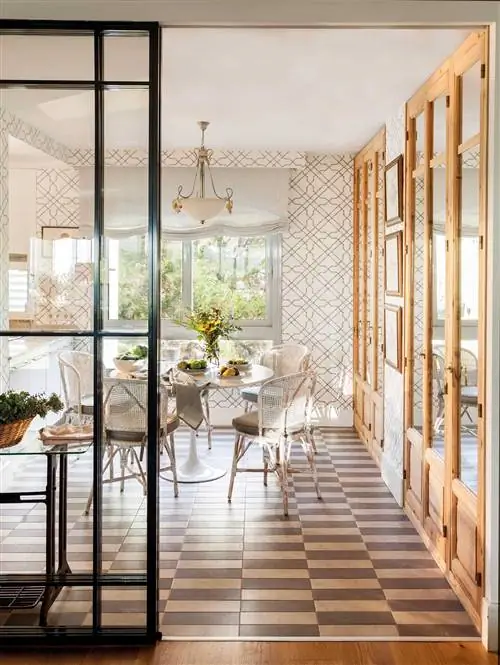 Офисный пол с шахматным полом 00497574