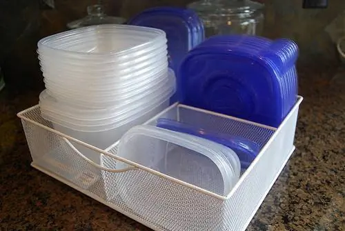 организованные контейнеры tupperware Pinterest
