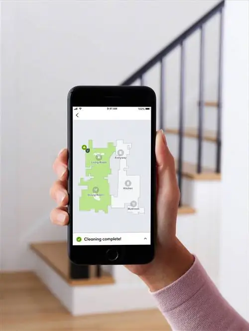 Roomba-s9 Карта очистки-Отчет
