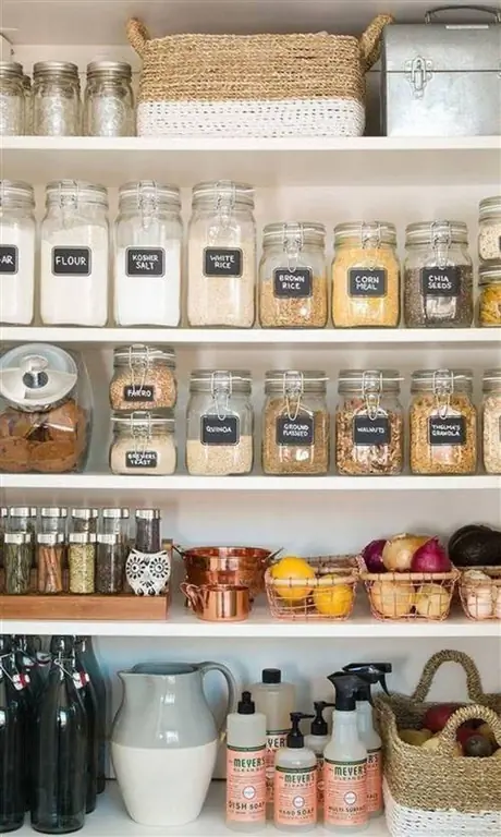 стеклянные банки-кладовая-в-порядке-через-pinterest стеклянные банки-кладовая-в-порядке-через-pinterest