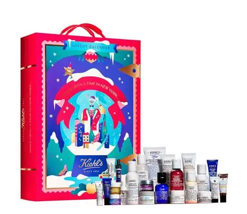 Адвент-календарь макияжа и красоты-2019-kiehls