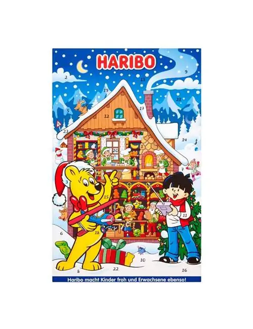 Адвент-календарь-Haribo