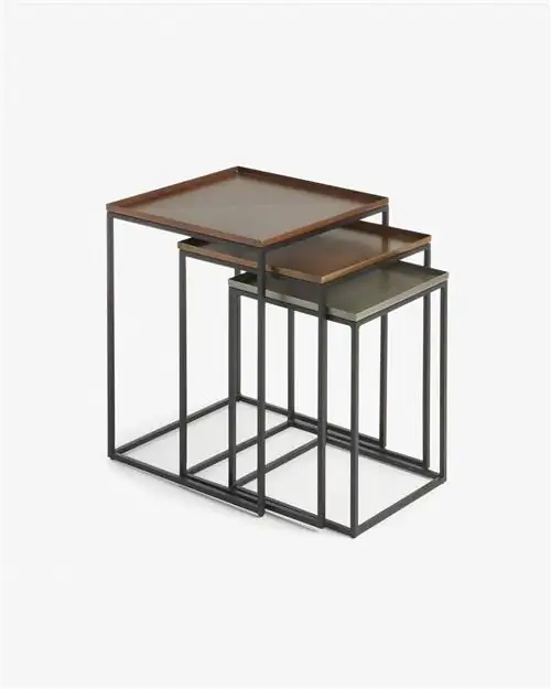 Черная пятница в Kave Home, набор боковых столов ОК