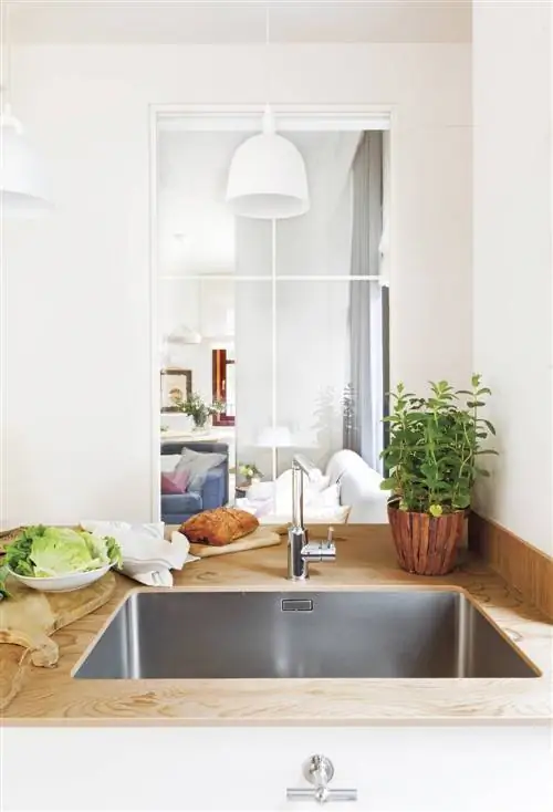 Раковина с деревянной столешницей 00505429