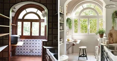 До и после: ремонт кухни простой краской