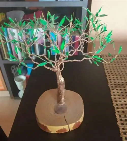 настенное искусственное растение
