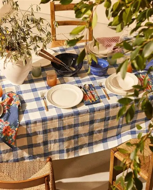 клетчатая скатерть - zara home - распродажа. клетчатая скатерть - zara home - распродажа.