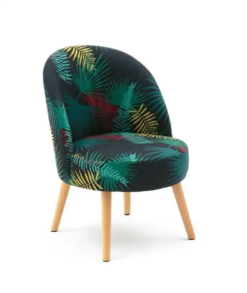 кресло с растительными мотивами la redoute