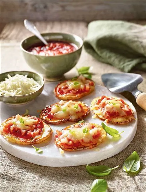 дешевая прямая здоровая пицца с картофелем 00486360