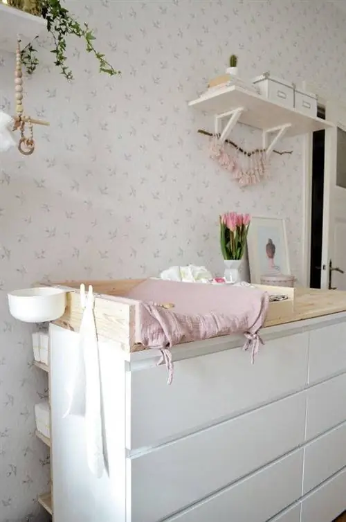 Мальм пеленальный столик для младенцев