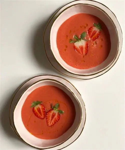 клубничный гаспачо - foodtropia