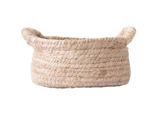 корзина с ручками из волокна