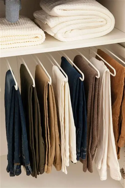 Вешалка для брюк в гардеробе w00522403