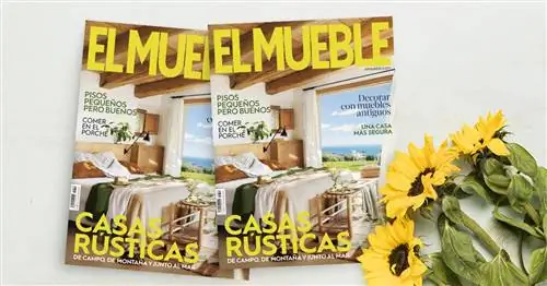 Августовский журнал El Mueble украсит ваше лето своими деревенскими домиками