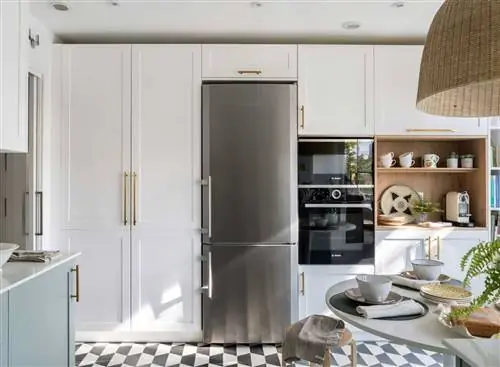 кухня-белый-микроволновая печь-черный 00511511 O