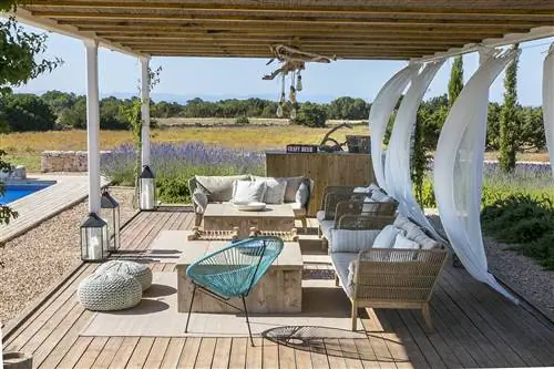 Крыльцо Гармония дома Форментера Андреа. Крыльцо Гармония