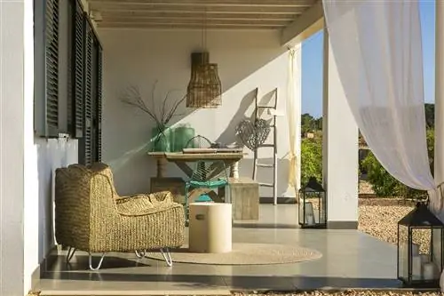 Крыльцо Сансет 2 дом Форментера Андреа. крыльцо закат 2