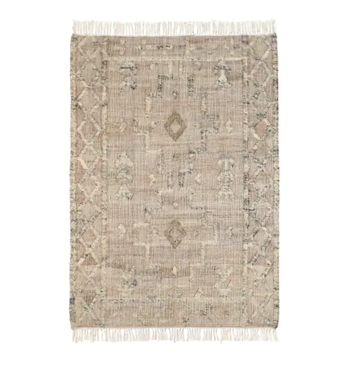 Джутовый ковер-килим от El Corte Ingles