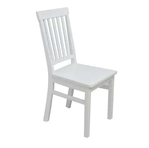 белый стул от El Corte Ingles