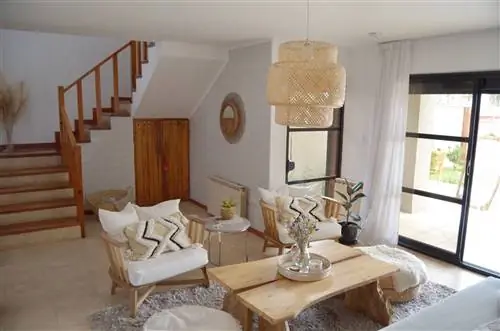 Гостиная в доме Росио Аменгуаль