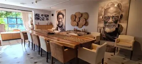 столовая finca mijas myriam navarro