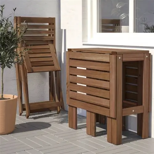 складной столик для террасы applaro ikea