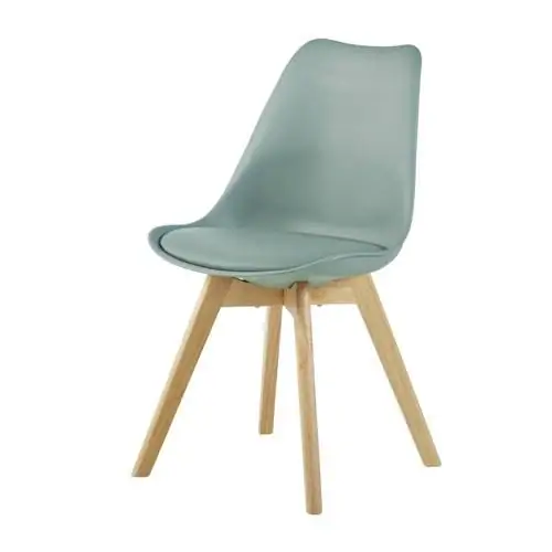 Стул из бука в скандинавском стиле с сиденьем Sage Green от Maisons du Monde