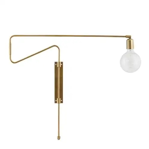 Настенный светильник Mid-Century Design Gold с шаром от Nordic Nest