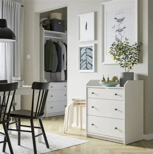 белый пеленальный столик ikea