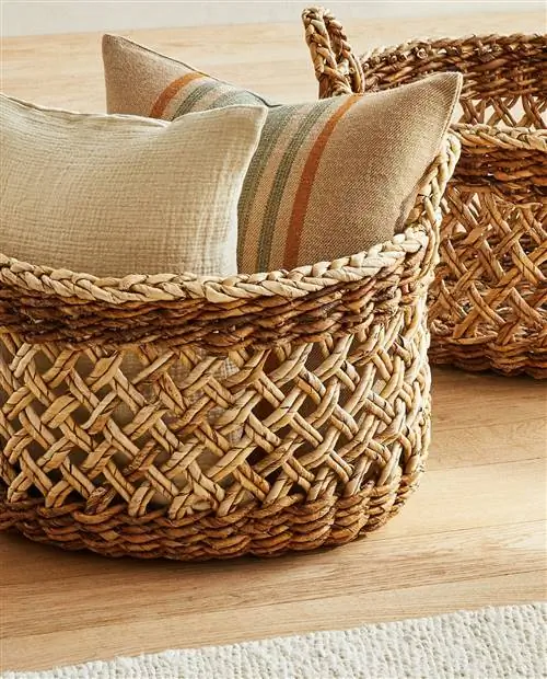 Zara Home плетеная корзина