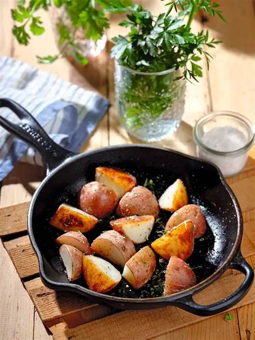 Рецепт картофеля в микроволновке.
