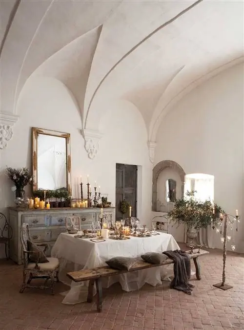 Рождественская столовая.