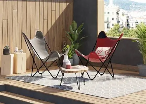 складное кресло из ткани для террасы lm2