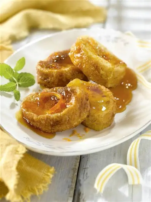 Торрихас с апельсином