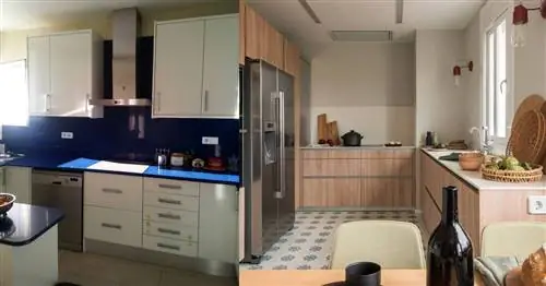 До и после: от уродливой кухни до идеальной открытой мини-кухни в 11 метрах (с планом и бюджетом)