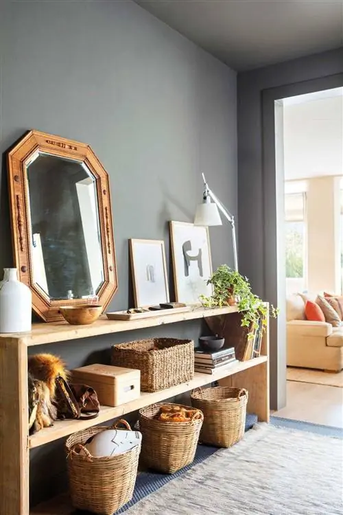 прихожая-консоль-и-зеркало-стена-серый-00528582