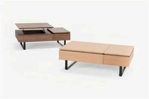 Подъемный журнальный столик