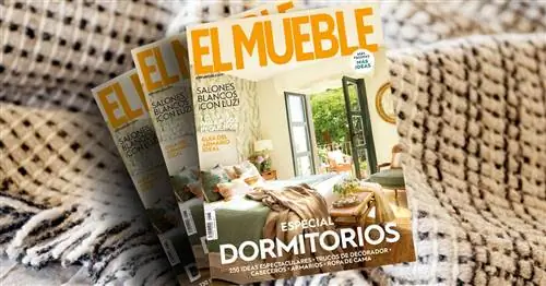 Мартовский журнал El Mueble прибывает со специальной эффектной спальней