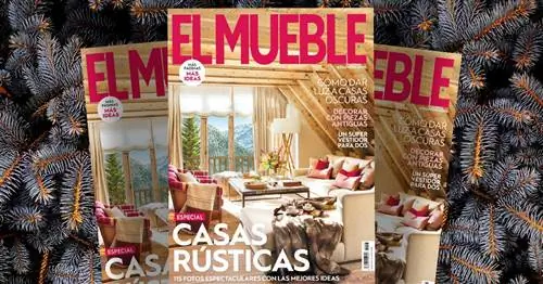 В февральском журнале El Mueble есть специальные деревенские домики