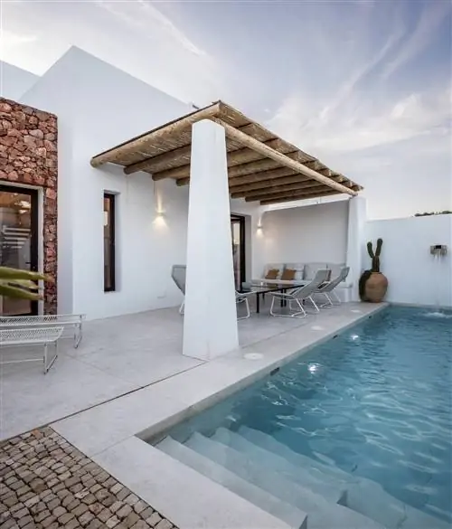 Бассейн и веранда Casa Cabo de Gata Isabel Jiménez
