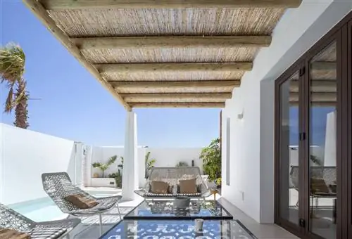 Бассейн и веранда Casa Cabo de Gata Isabel Jiménez2