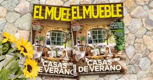 Журнал El Mueble август: вдохновляйтесь их домами и лучшими декоративными идеями для лета