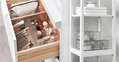 Коробки Ikea, которые положили конец беспорядку в ящике моей ванной