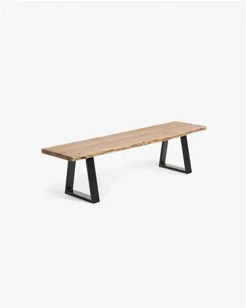 Скамейка из железа и дерева от Kave Home Скамейка из железа и дерева от Kave Home