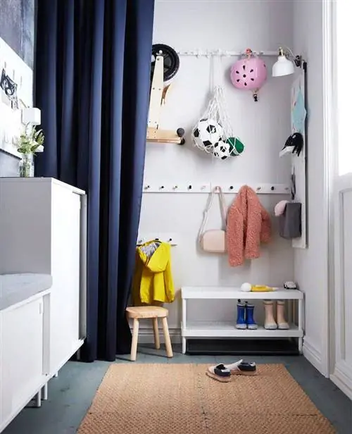 холл-со-стеной-вешалки-пальто-и-скамейка-полка для обуви-mackapar-by-ikea холл-со-стеной-вешалки-пальто-и-скамейка-полка для обуви-mackapar-by-ikea