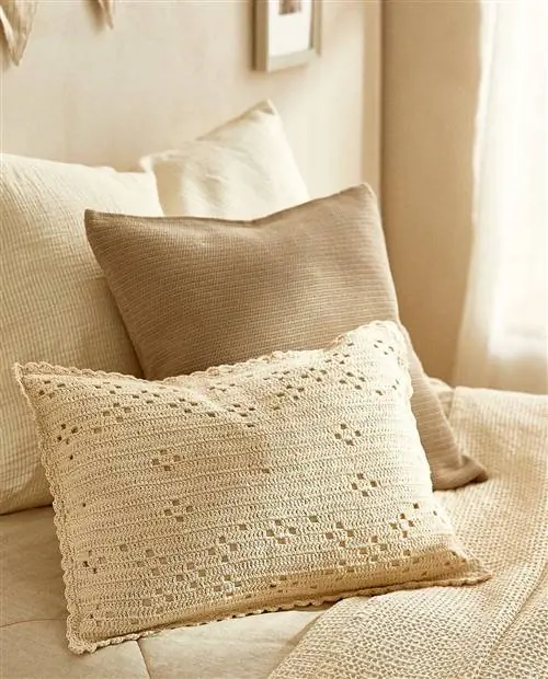 чехол на подушку крючком Zara Home чехол на подушку крючком Zara Home