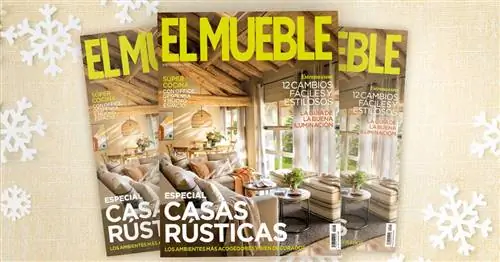 Журнал El Mueble за январь: вам понравятся особенные деревенские домики