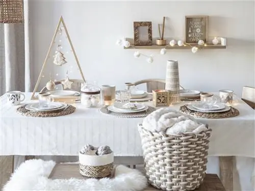 Maisons du Monde фоторамка светящаяся елка новогоднее украшение