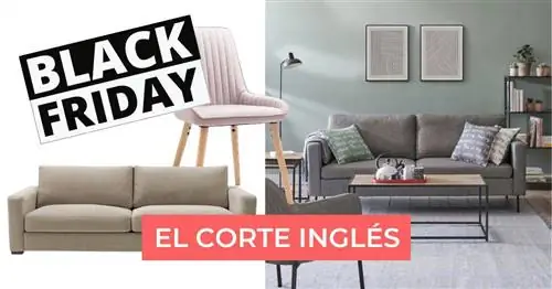 Черная пятница: скидки El Corte Inglés на мебель до 40%